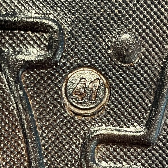 BONAVI Genuine Leather Lace Cutout Slingback Wedge Open Toe Sandals - Picture 10 of 10